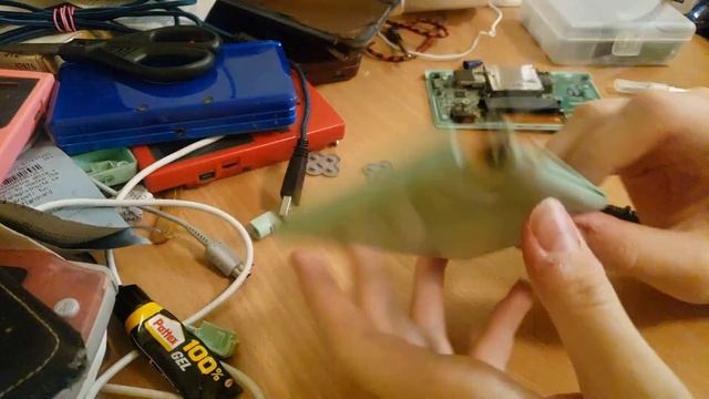 Фейл на съемках // Разбор и чистка Nintendo DS Lite смотреть онлайн