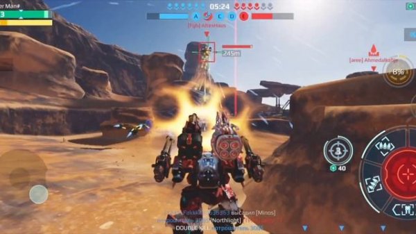 Титан "Murometz" со сборкой "Glaive" + "Lance"!!! ::: War Robots