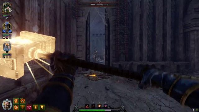 Warhammer Vermintide 2 warrior priest new DLC Enchanted lair cataclysm Deed смотреть онлайн