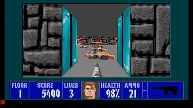 Wolfenstein 3D Sega Megadrive.E1L1