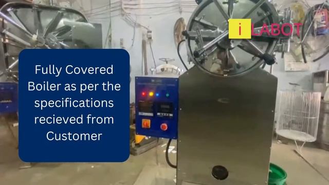 Customized 50 ltr Double Door Autoclave - iLabot Technologies смотреть онлайн