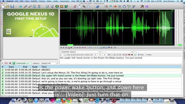 43 Sync Pre Existing Transcripts in Aegisub - Open & Closed Captioning Effectivity on a Budget смотреть онлайн