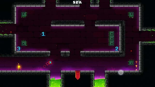 Geometry dash 22 DASH ALL COINS Геометрия даш 22 уровень все монеты. #geometrydash смотреть онлайн