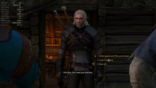 The Witcher 3 WILD HUNT (PC) : GTX 1660super OC 6GB Ultra Settings смотреть онлайн