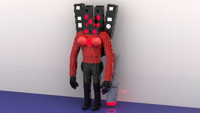 LEGO Titan Speakerwoman : Noob, Pro, HACKER! / (Skibidi Toilet)