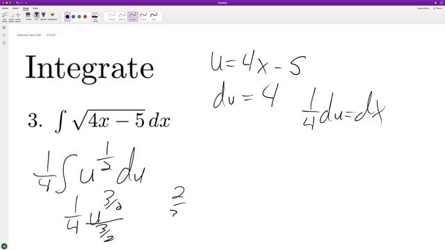 find the integral of sqrt(4x-5)dx смотреть онлайн