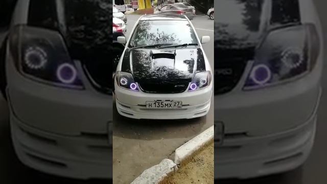 Проект фар на тойота Corolla Alex-Runx смотреть онлайн