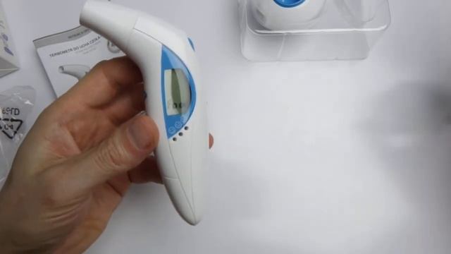 Termometr medyczny SisiBaby® SBC1083 do ucha, czoła i obiektów, pomiar 1 sekunda смотреть онлайн