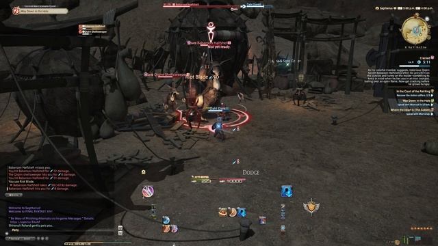 Final Fantasy XIV ARR :: MSQ & SHEILD LOB!!!! смотреть онлайн