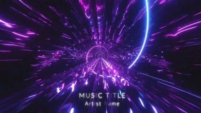 Neon Loop Music Visualizer | How to Create a Music Visualization Template смотреть онлайн