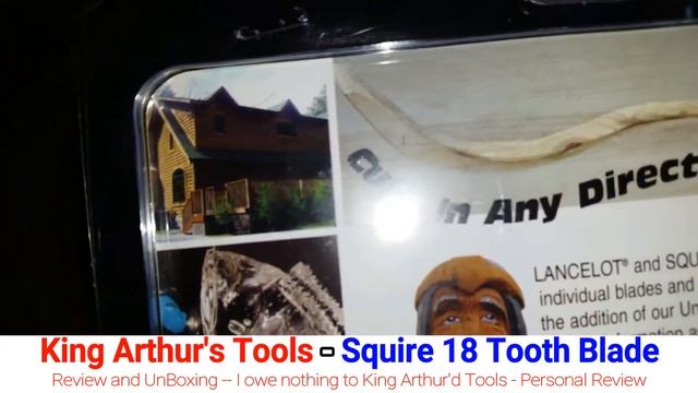 King Arthur's Tools - Squire Blade with 18 Chainsaw Teeth смотреть онлайн