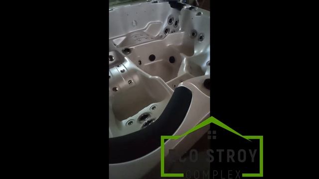 Отгрузка гидромассажного-спа бассейна Vortex Spas Cobalt смотреть онлайн