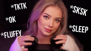 [4K] [ENG] YOUR FAVORITE TRIGGER WORDS 💕 ASMR + Fluffy Mic Scratching