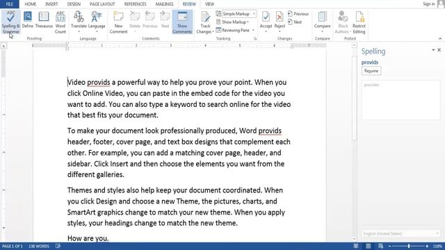 How to check spelling and grammar in MS Word | #Online class | #Back to School | #ICSE class смотреть онлайн