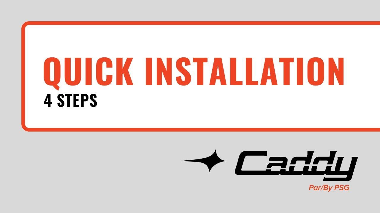 CADDY ADVANCED FURNACE I Quick 4-Step Installation смотреть онлайн
