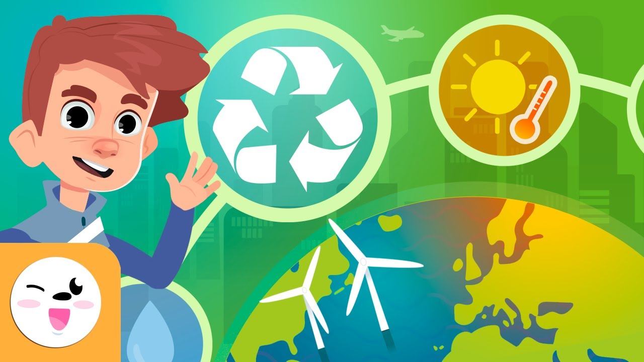 THE ENVIRONMENT for Kids - Climate Change, Greenhouse Effect, Looking after the Planet and Energy смотреть онлайн