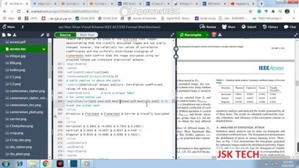 Overleaf Tutorial 2 (Table in latex or overleaf)