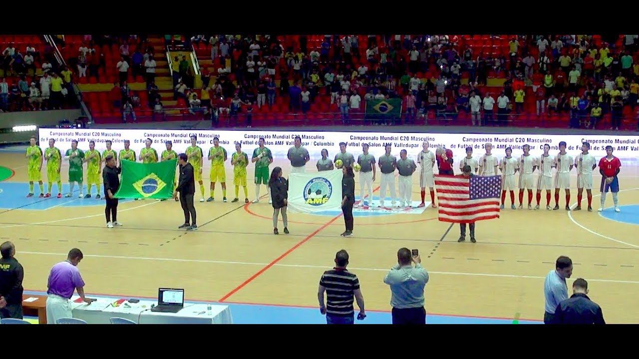 United States vs Brazil - AMF Futsal World Cup 2018 смотреть онлайн