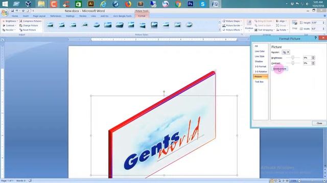 Image Insert and style in MS Word | MS Word Bangla Tutorial Part - 09 смотреть онлайн