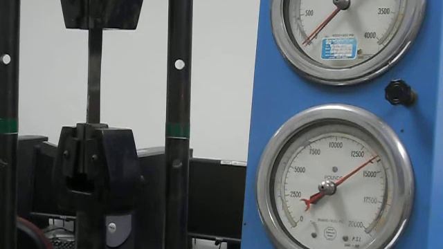 Tensile test of 17-4 PH stainless steel. смотреть онлайн