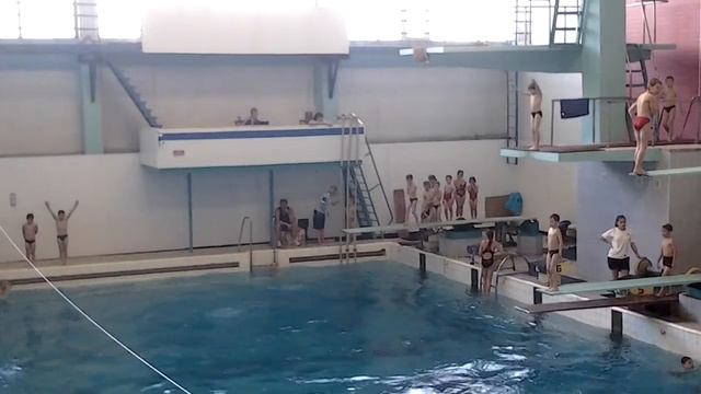Прыжки в воду Гошка(7) смотреть онлайн
