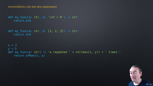 002 Docstrings and Annotations - Lecture смотреть онлайн