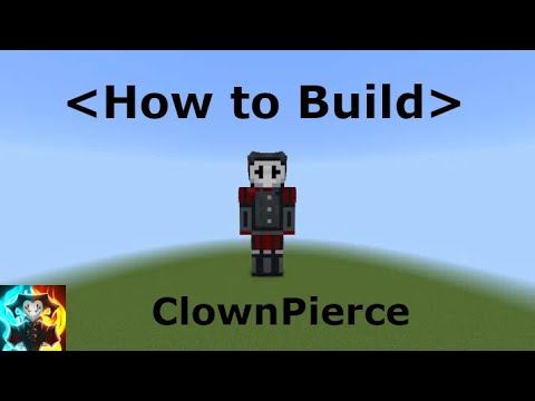 |How To Build ClownPierce (v.1)| Minecraft Skin Tutorials