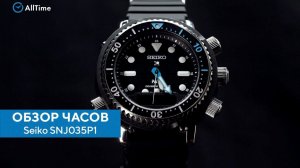 Обзор часов Seiko SNJ035P1 с хронографом. Японские наручные часы. AllTime