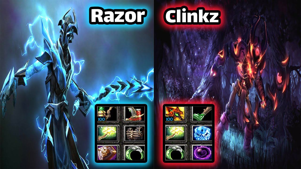 DOTA1 GAMEPLAY ATINAD RGC ICCUP CLINKZ / RAZOR BEST GAME گیم پلی رازر با بونفلچر смотреть онлайн