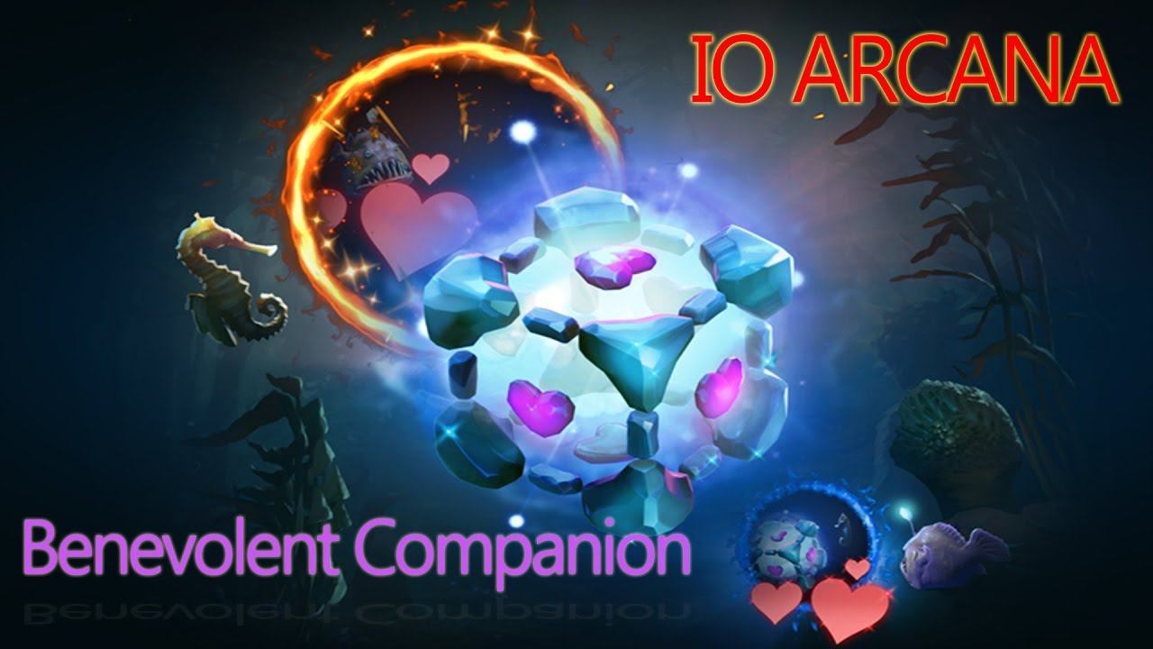 IO ARCANA DOTA 2- Benevolent Companion "WISP WILL LOVE YOU ALL" смотреть онлайн