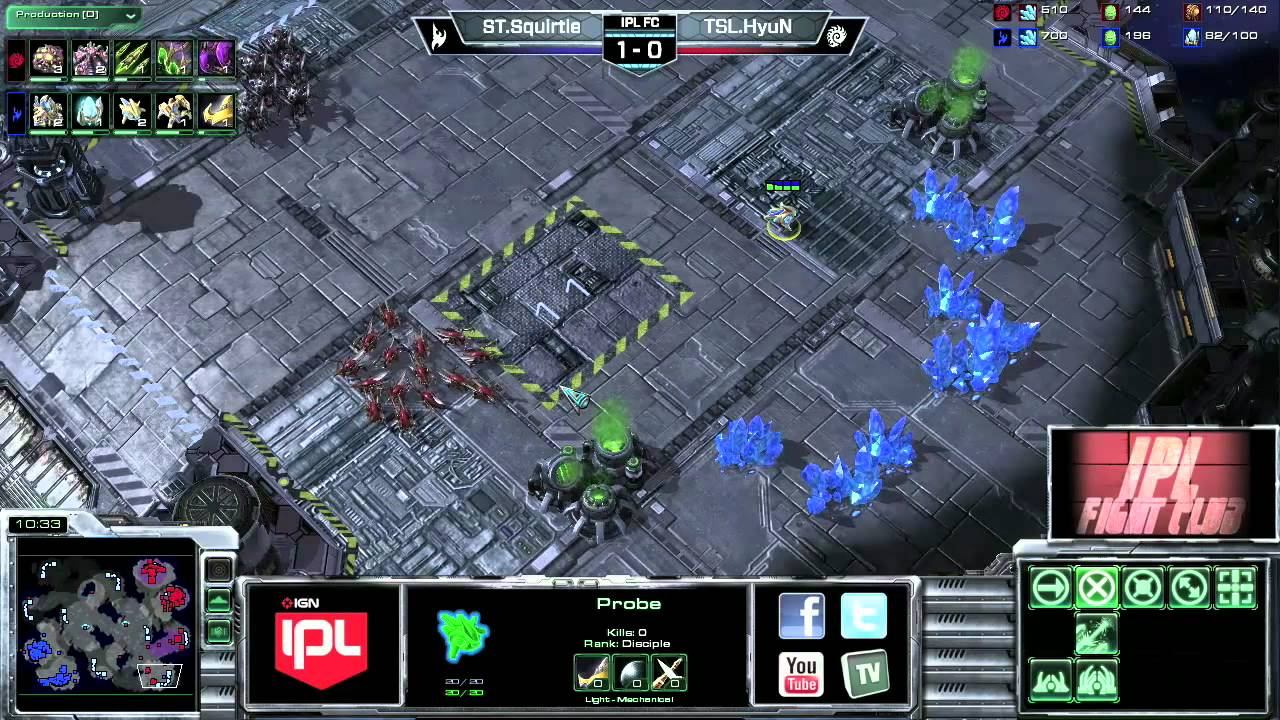 Squirtle vs HyuN - Game 2 - FC28 - StarCraft 2 смотреть онлайн