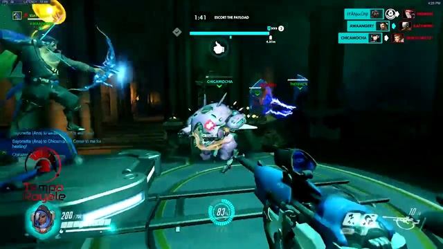 Tempo Royale Team Practice #1 | Overwatch Quickplay смотреть онлайн