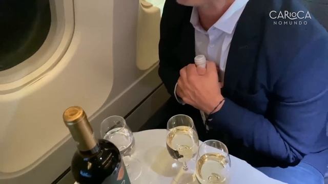 AZUL BUSINESS CLASS - A MIMOSA do CARIOCA NOMUNDO virou drinque da executiva da AZUL смотреть онлайн