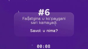 Mantiqiy savollar javoblari bilan!