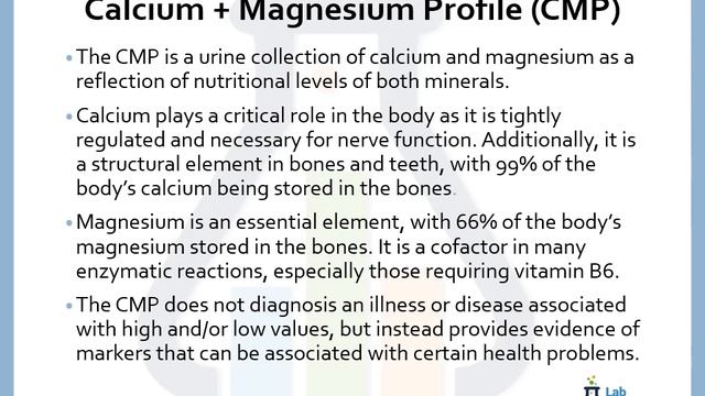 Calcium + Magnesium Profile-Lab Tests Plus смотреть онлайн