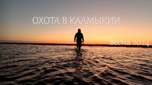 Весенняя охота в Калмыкии 2024