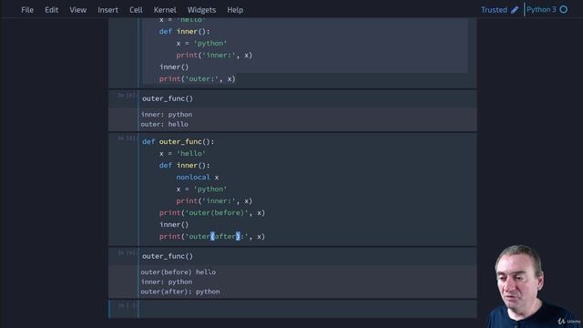 005 Nonlocal Scopes - Coding смотреть онлайн