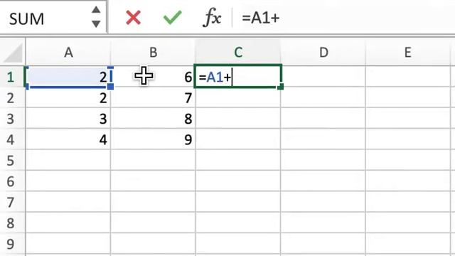 How to add two columns in Excel смотреть онлайн
