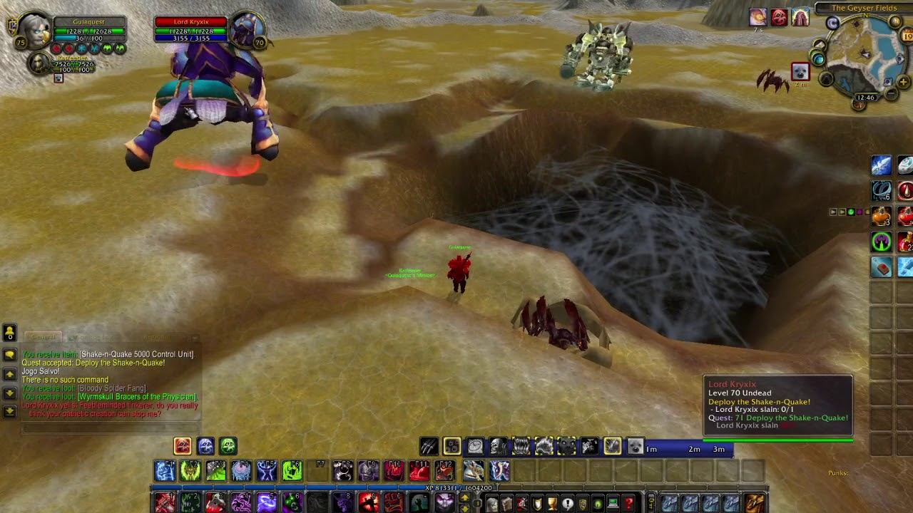 Deploy the Shake-n-Quake! wow quest смотреть онлайн