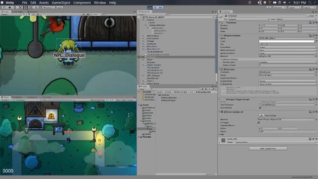 Unity Simple Dialogue System смотреть онлайн