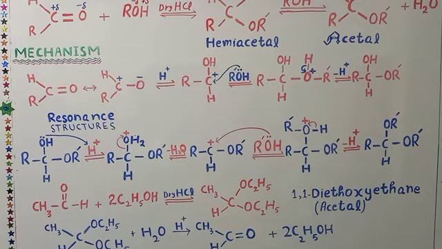 Formation of Acetal (lecture 7)Aldehyde and ketones.|chemistry by Professor M.aziz ur rehman atif. смотреть онлайн
