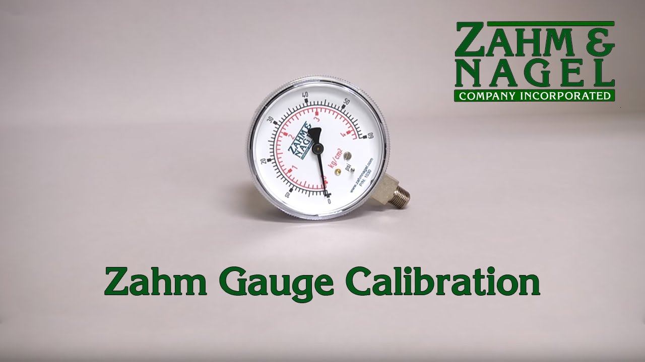 Zahm Gauge Calibration смотреть онлайн