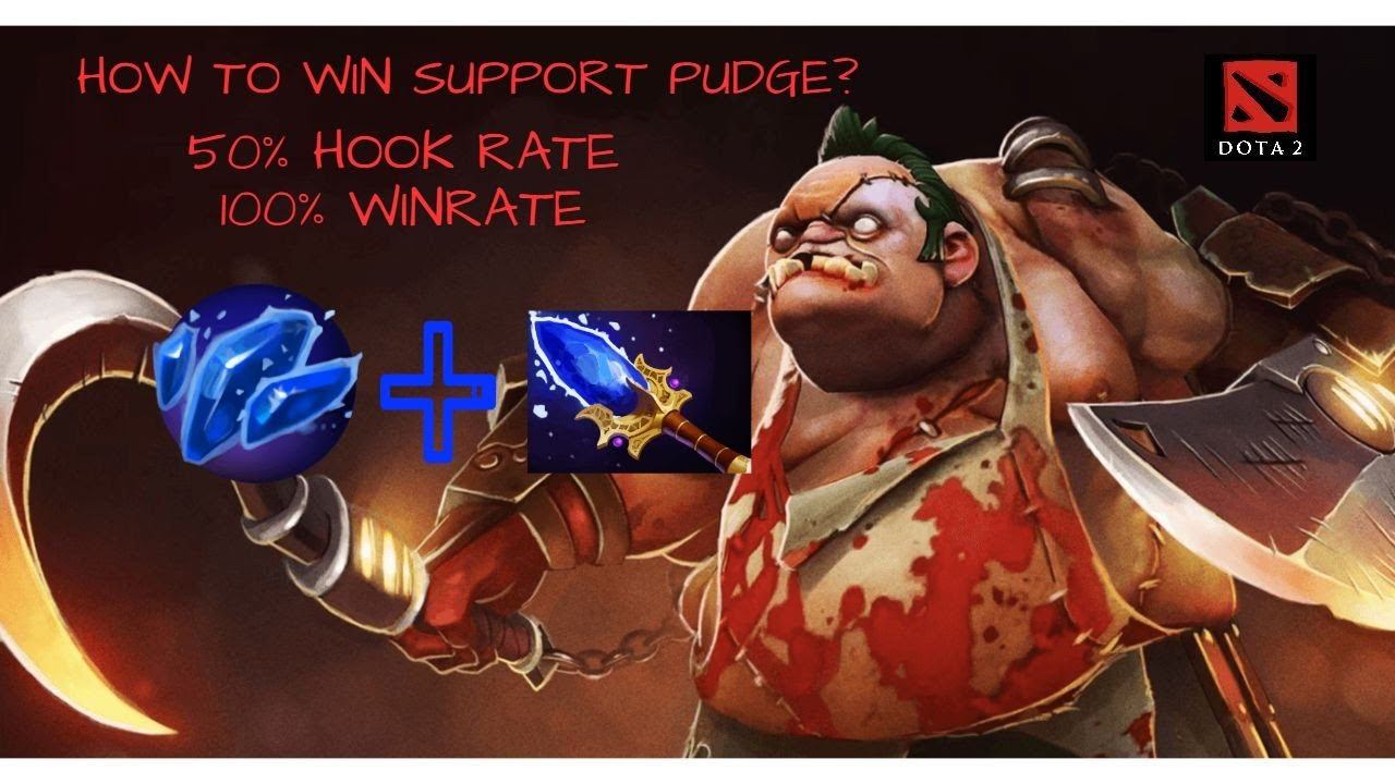 NOOB PUDGE SUPPORT | 50% HOOK RATE 100% FLESH HEAP | HIGH PERCENTAGE WINRATE смотреть онлайн