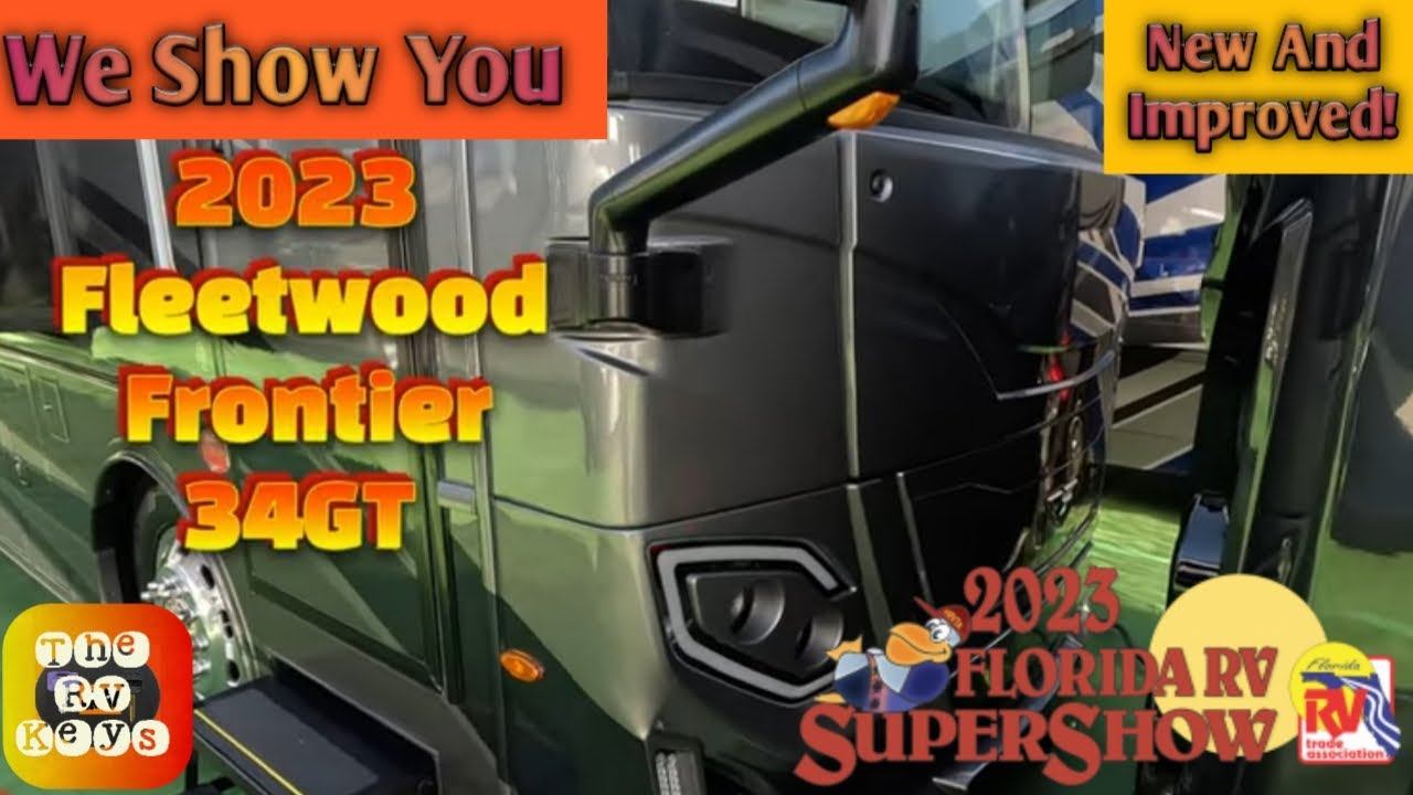 We ♥️♥️♥️ This! 2023 Fleetwood Frontier 34GT! @ 2023 FRVTA Florida RV Supershow 2023 смотреть онлайн