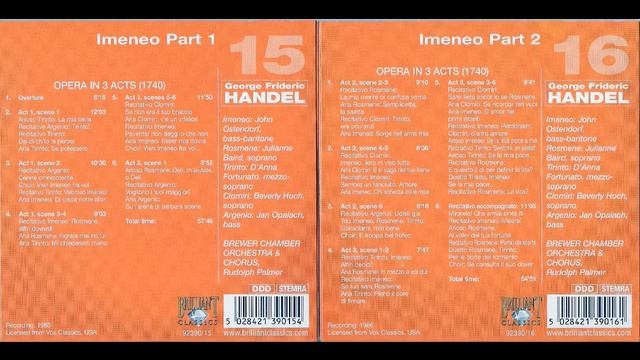 Handel - Masterworks Disc 15-16 смотреть онлайн