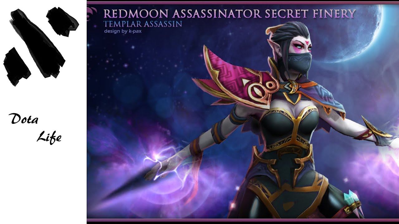 Dota 2: Redmoon Assassinator's Secret Set -Templar Assassin смотреть онлайн