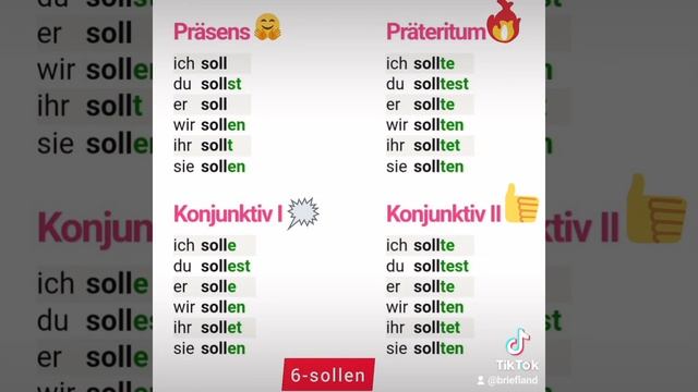 6-verb -sollen #deutsch #lernen #video смотреть онлайн