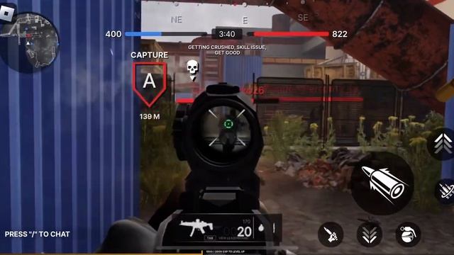 CODM Player plays Roblox for the first time