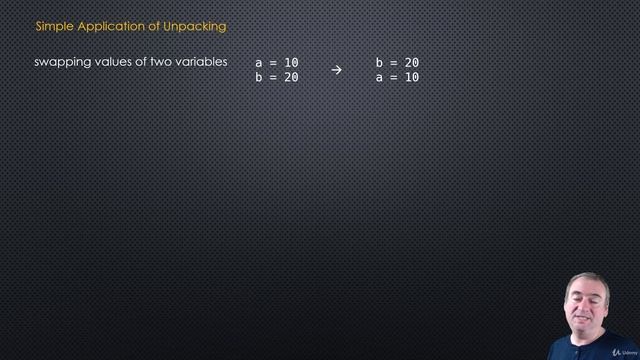 005 Unpacking Iterables - Lecture смотреть онлайн