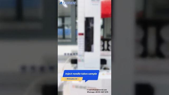 Who said 9mm Screw glass vial can't used for GC analysis? смотреть онлайн